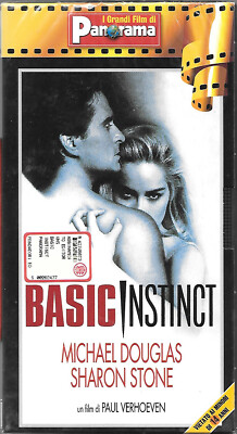 Basic Instinct (Michael Douglas Sharon Stone Paul Verhoeven) (VHS)