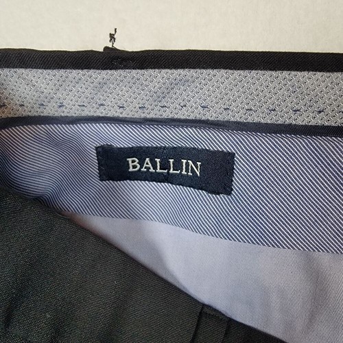 Ballin Herren Super 120er Wollhose Gr. 40 schwarz Comfort EZE Preppy Corpcore - Bild 2 von 11