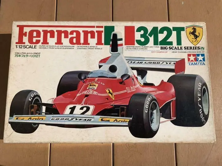 Tamiya Ferrari 312T4 Big Scale Series 1/12 Model Kit #15842 | eBay