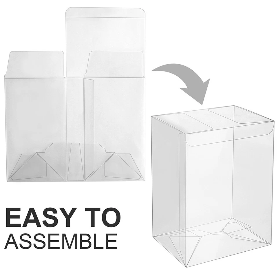 Lot 5 20 50 100 Pop Protector Cases (0.4mm) for 4" Funko POP! Vinyl Figures Box - Image 3 of 4