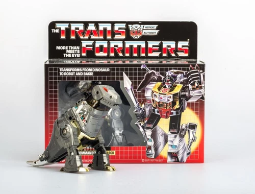 Transform G1 Grimlock dinobot reissue brand Cable Reproduction 1984 Animation - Picture 7 of 7