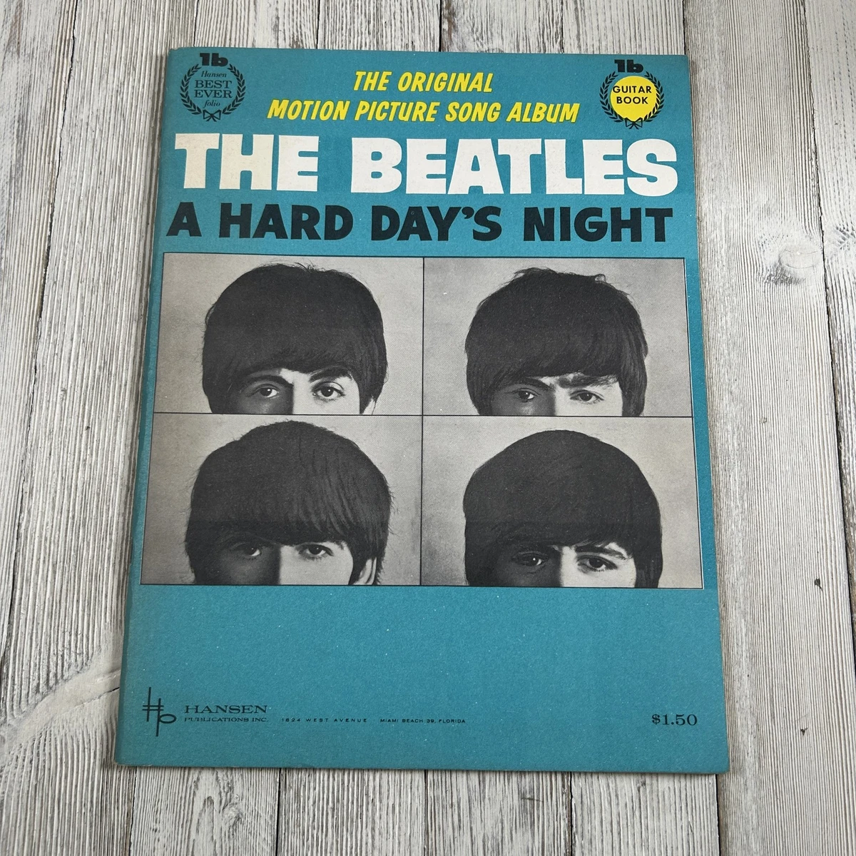 Beatles Songbook In Vintage & Antique Sheet Music & Song Books for