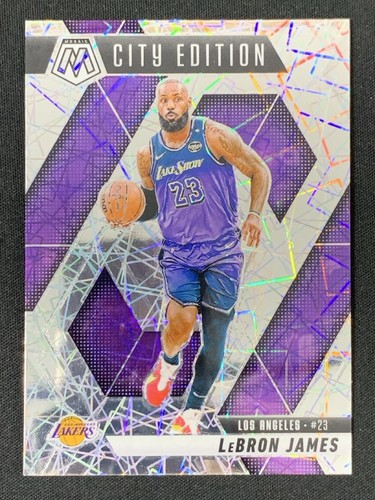 Lebron James 2024-25 Panini Mosaic City Edition Lazer Prizm #286 -wb7