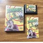 Konami Zombies Ate My Neighbors Sega Genesis 1993 w/ Manual Action