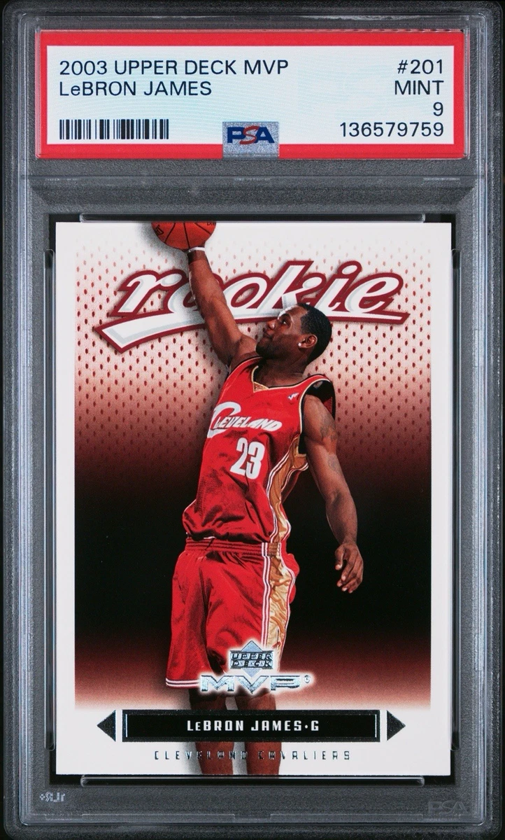 LeBron James Basketball Grade 9 Rookie Sports Trading Cards