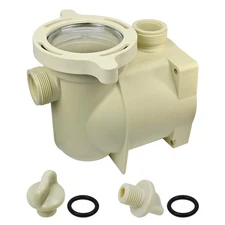 Pool Pump Housing, Volute Replacement Housing 350089 With 350090 Pump Lid and...