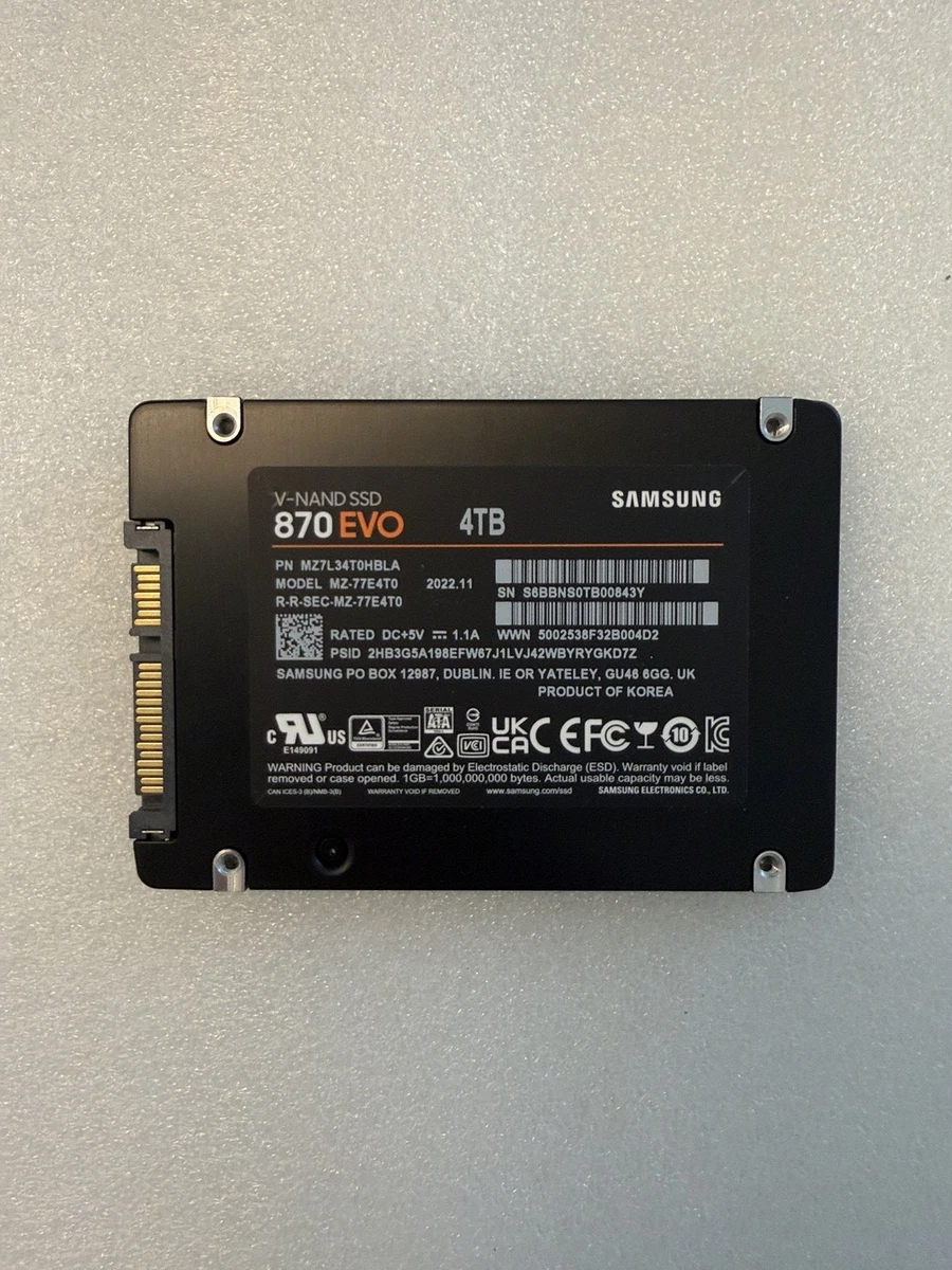 25+ Samsung 4 TB Solid State Drives for sale | Updated Oct 2026