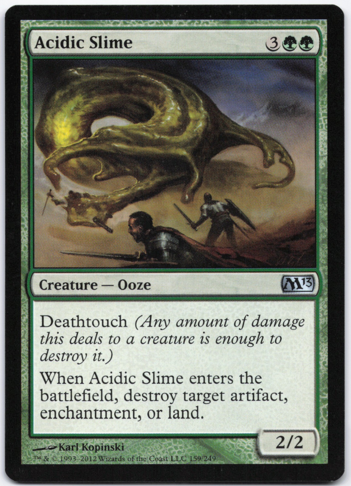 Acidic Slime U Magic 2013 (M13) 159 NM