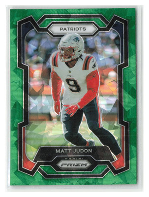 Matt Judon 2023 Panini Prizm Green Ice #207-PATRIOTS