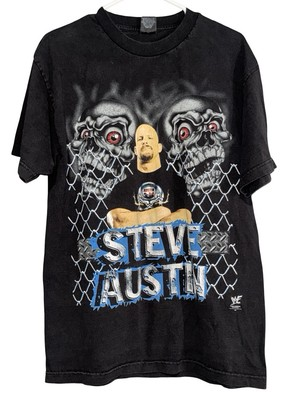 #ad 1999 Stone Cold Steve Austin Shirt PROFESSIONAL HARDCORE WWF WRESTLER OS Large $96.00