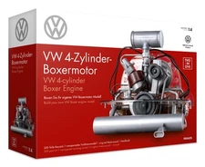 FRANZIS 67308 Volkswagen VW 4-cylinder boxer engine 2 in 1, faithful engine kit