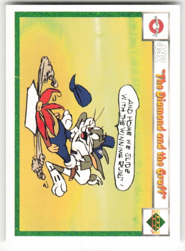 1990 Upper Deck Comic Ball The Diamond and the Gruff  492 Dodgers NM