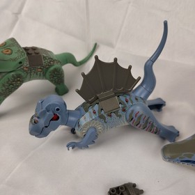 Vintage 2001 LEGO Dinosaurs Lot Styracosaurus 6722 6719 6721 6720 1371