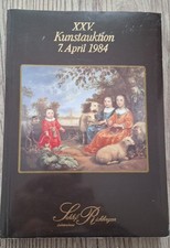 Katalog Kunst Schmuck Auktion April 1984 Schloß Ricklingen mit Ankaufsrechnung