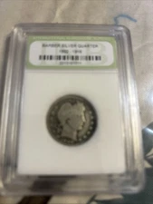 1896o Barber Quarter extremely nice coin   