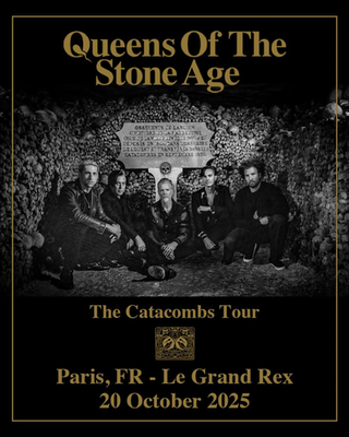 Queens Of The Stone Age in Paris, France Le Grand Rex 20 October