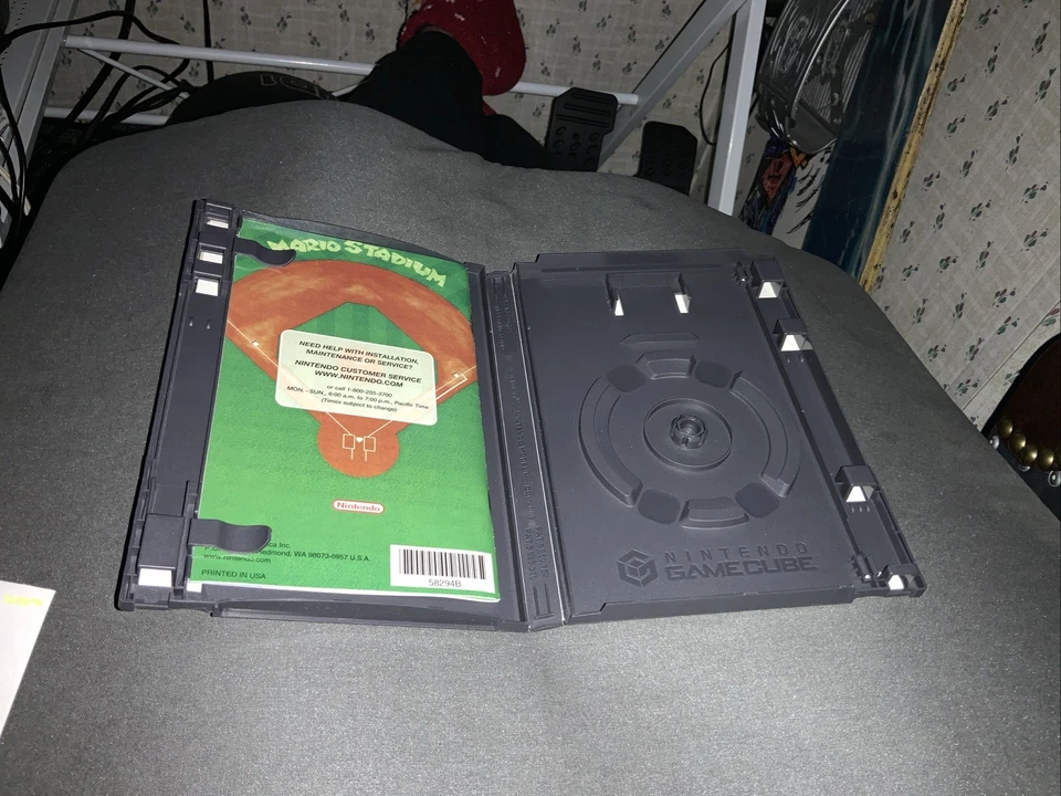 Nintendo GameCube Mario Superstar Baseball - Case & Manual - No Game! #J338 - Image 4 of 4