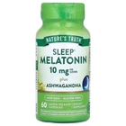 Melatoni 10 mg + ashwagandha 750 mg, 60 caps, Food Supplement, sleep support