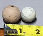 Lot 7 Vintage Clay Rock MARBLES  1 Very LARGE  1 Very SMALL   $ no reserve $ — photo 10