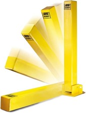 Maypole Fold Down Heavy Duty Security Parking Post With Padlock Driveway Bollard