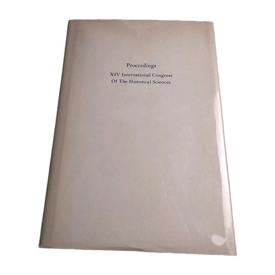 Proceedings XIV International Congress Historical Sciences 1976 Hardback Book