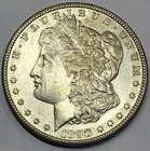 1898 S U.S. Silver Morgan Dollar - XF Cleaned - 1c Auction No Reserve