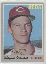 1970 Topps Wayne Granger #73 11bd