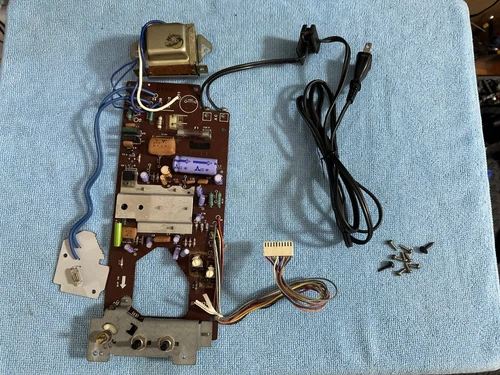 Technics SL-1600 Turntable For parts original circuit board  working Tested