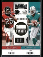 2018 Panini Contenders #RNA-SB Ito Smith / Kalen Ballage Round Numbers