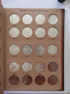 Franklin Half Dollar Complete Set BU | eBay