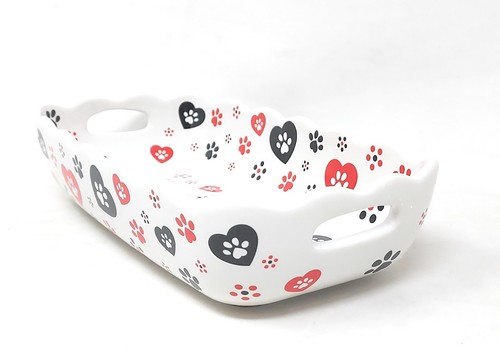 Pawfetti Temp-tations Bread Basket ,with Handles; 10x5, Pawfetti K82389 | eBay