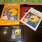 Atari 2600 Pac-Man 1981 Video Game Cartridge Complete in Box w/ Manual Works CIB