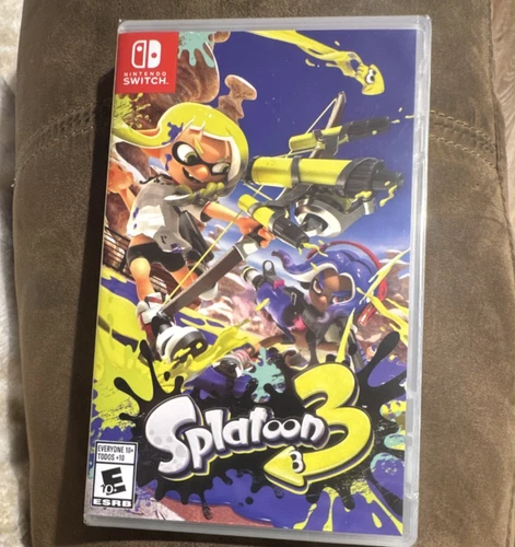Nintendo Splatoon 3 for Nintendo Switch, Multiplayer Online Play, E10+ NTSC-U/C