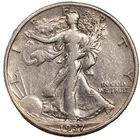 1937-S Walking Liberty Half Dollar 50C VF/XF+ Details