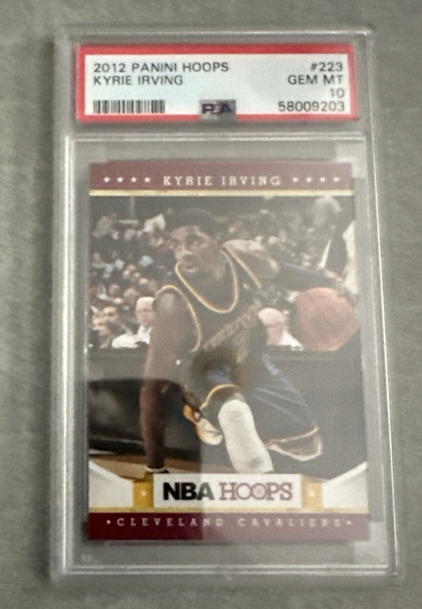 2012 Panini Hoops Kyrie Irving #223 PSA 10 Gem Mint Rookie RC