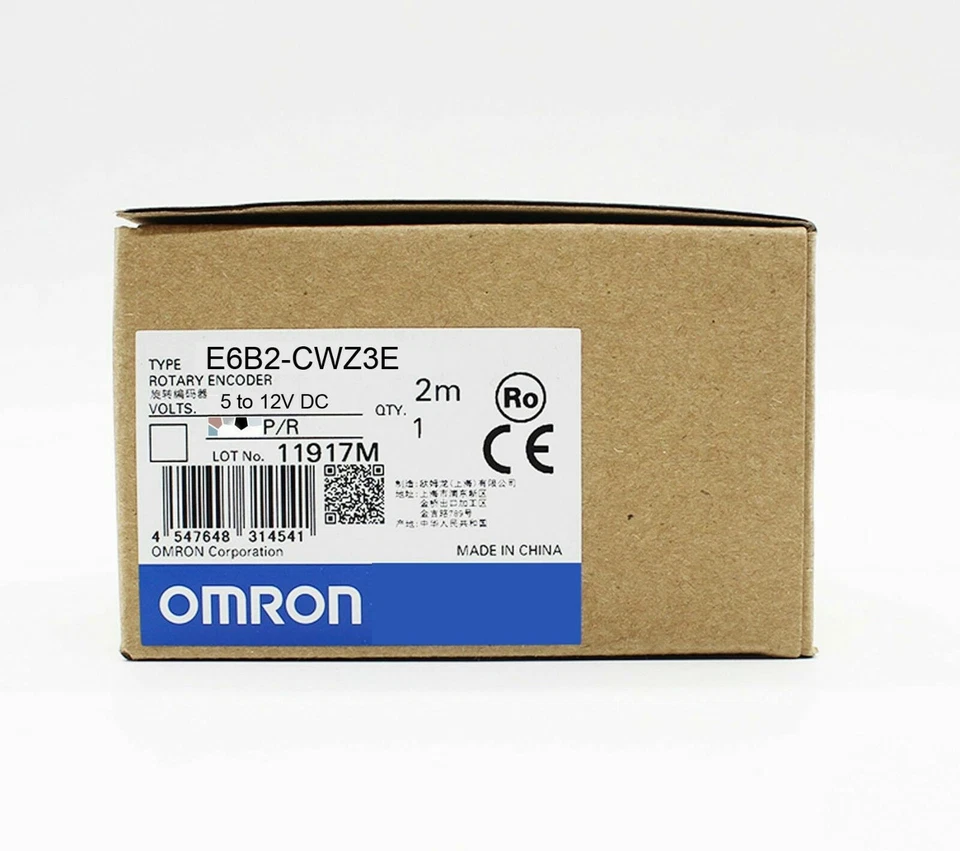 1x OMRON Incremental Rotary Encoder 10p/r~5000p/r E6B2-CWZ3E NPN Volt Output - Image 4 of 4