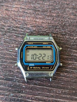 Vintage Montana Quartz Mens Wrist Watch