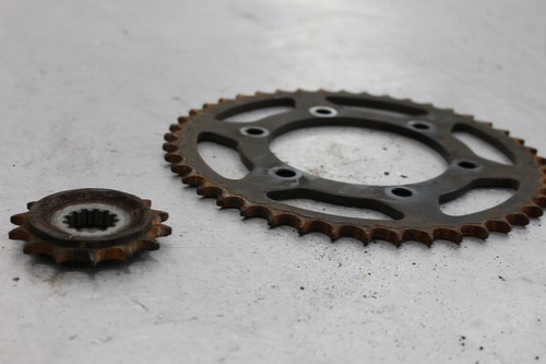 2009 Kawasaki Ninja 250r Ex 250 Rear Back Sprocket Front Set Pair 2008-2012 45 - Picture 12 of 12
