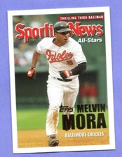 2005 Topps #359  Melvin Mora  Sporting News AS   Baltimore Orioles