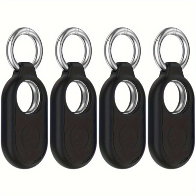 4-Pack Holder Cases Compatible With Samsung Galaxy Smart Tag 2, Silicone Protect
