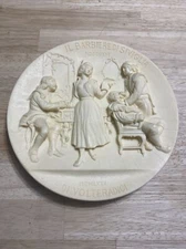 Vintage The Barber Of Seville Opera Plate Alabaster Franco Ingargiola Plate
