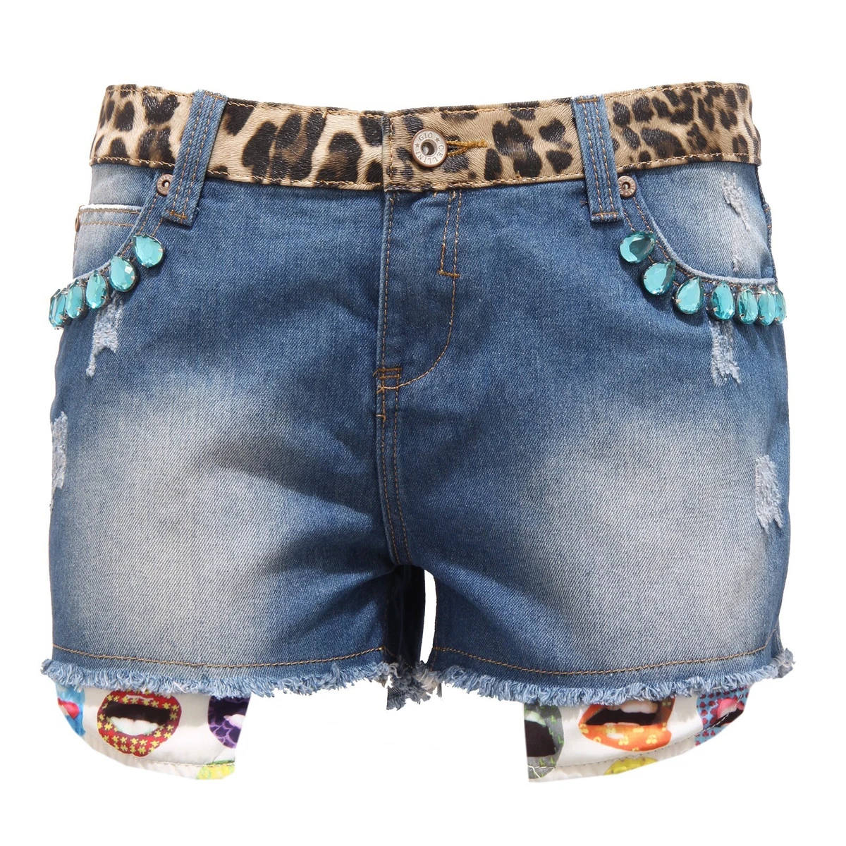 4952S pantalone corto donna GIO CELLINI DENIM short woman