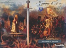 Burundi bloc-feuillet 191 (complète. édition) neuf avec gomme originale 2012 600