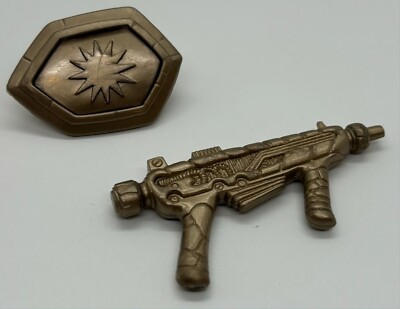Sectaurs Zak Shield & Gun accessories 1984 Coleco
