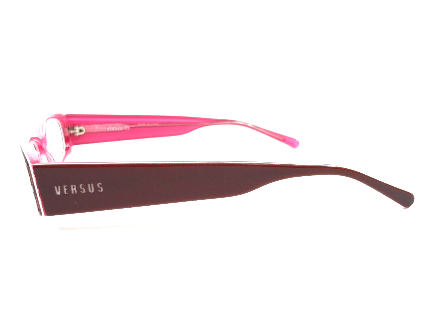 Versus by Versace Petite Eyeglasses Frames MOD.8051 563 Burgundy Pink 49-16-135 thumbnail 6