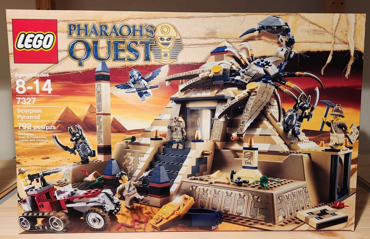 LEGO 7327 PHARAOH S QUEST SCORPION PYRAMID Factory Sealed eBay