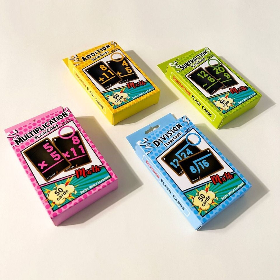 Early Education Math Teaching Flash Cards Math Teaching Aids School