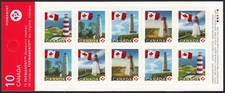 Error = Booklet w/ CORRECTED Image  = BK385 = LIGHTHOUSE Canada 2008 [ec116]