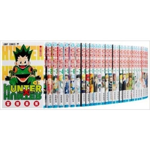HUNTER x HUNTER vol.1-37 Manga set all volumes by Togashi HUNTER x HUNTER vol.1-37 Manga set all volumes by Togashi