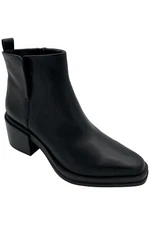 Franco Sarto Dalden Booties Umber Black Leather